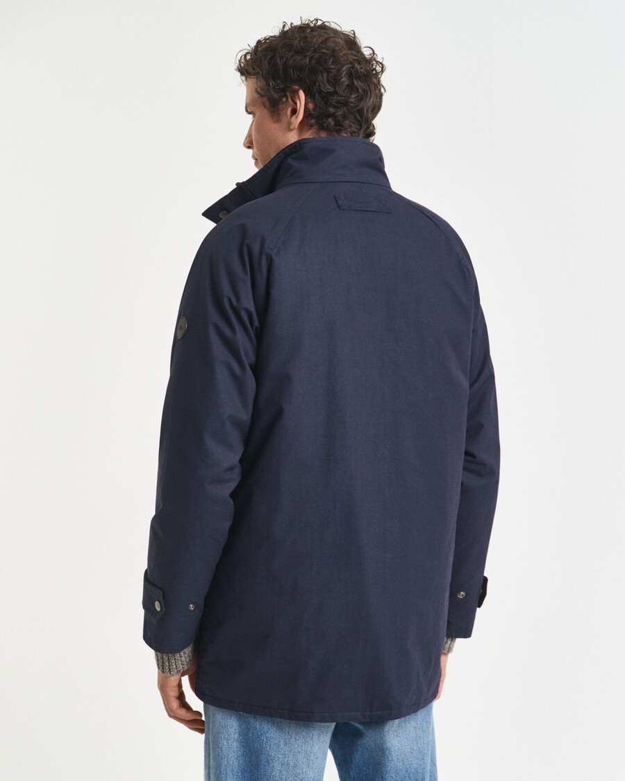 doppeldecker-jacke – abendblau
