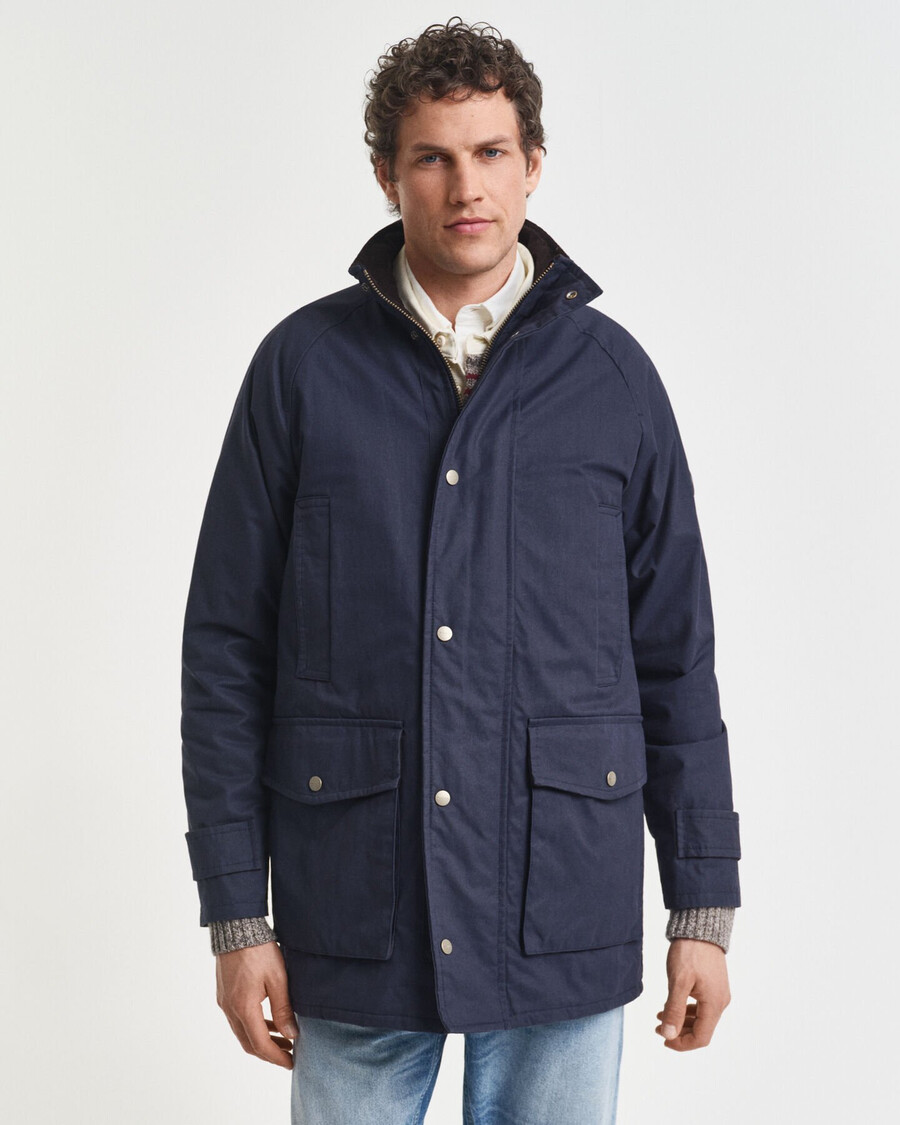 doppeldecker-jacke – abendblau