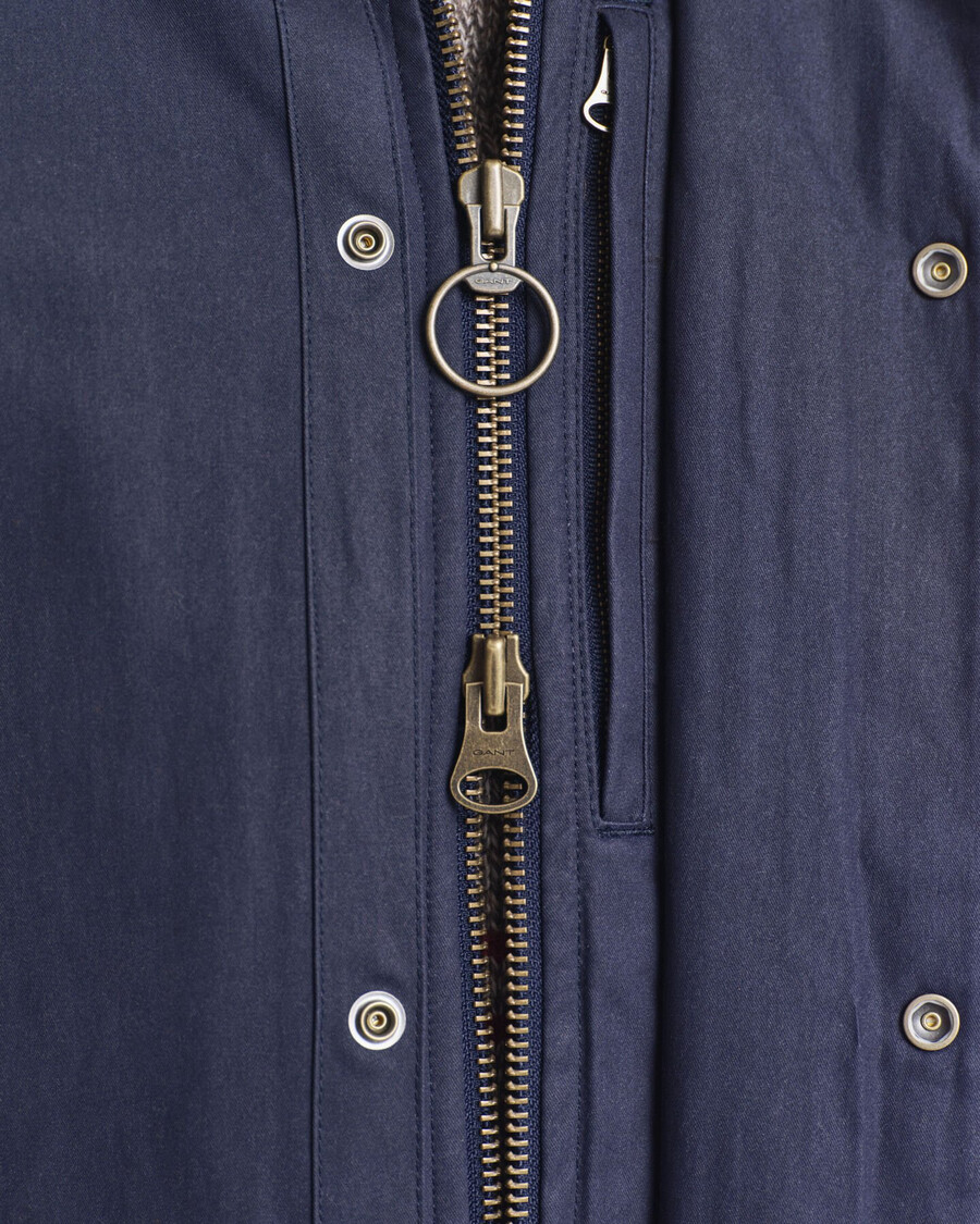 doppeldecker-jacke – abendblau