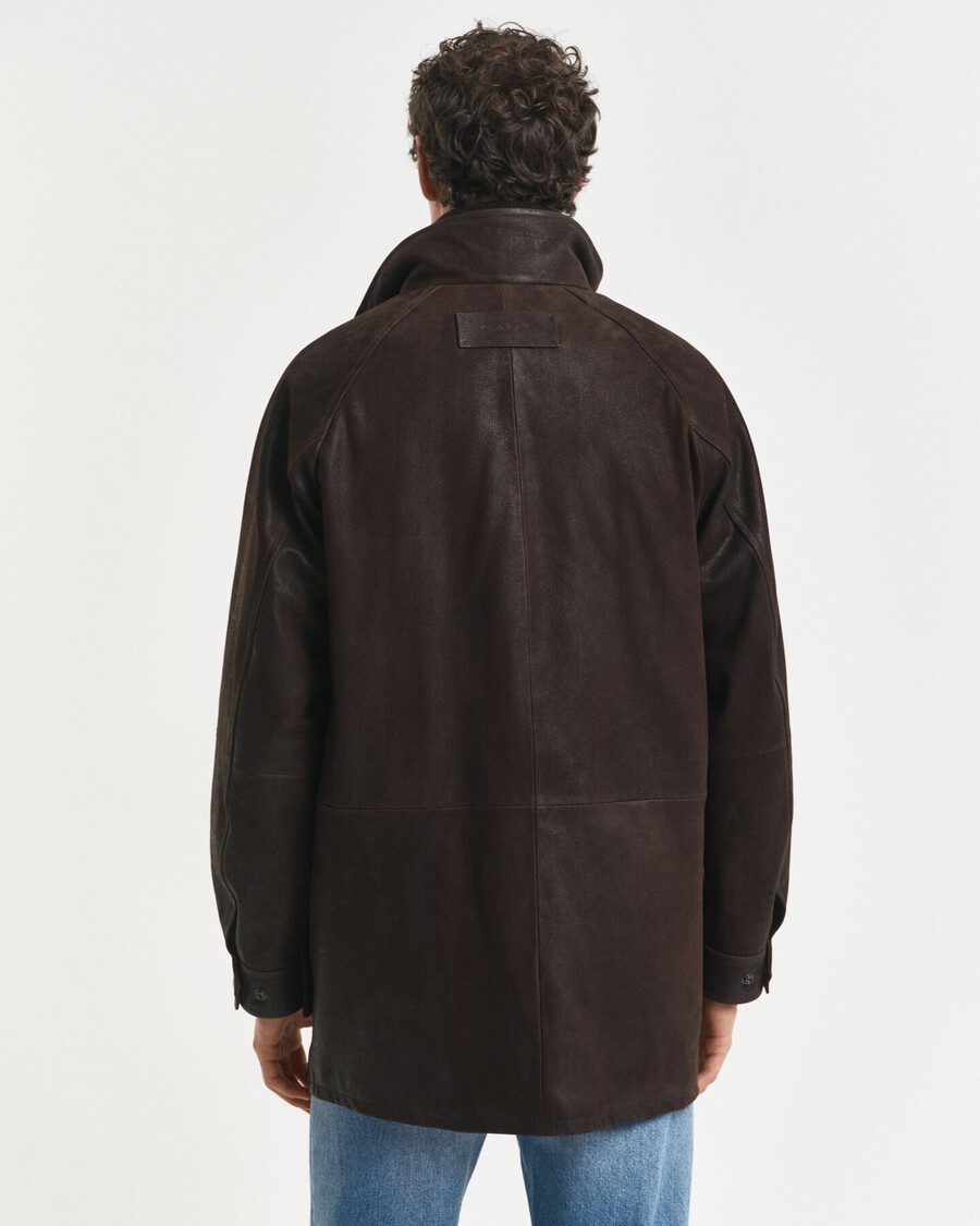 nubuk-decker-jacke – wüstenbraun