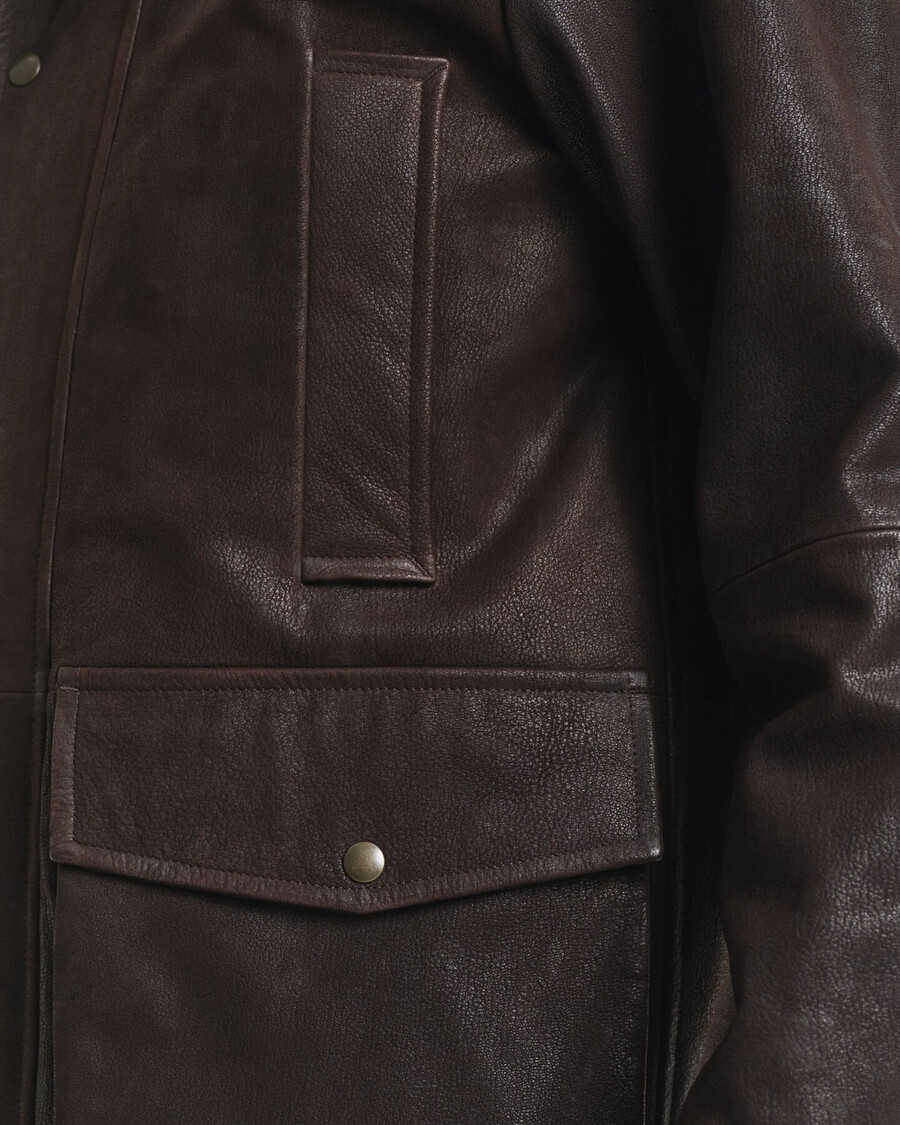 nubuk-decker-jacke – wüstenbraun