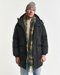 daunenparka - schwarz