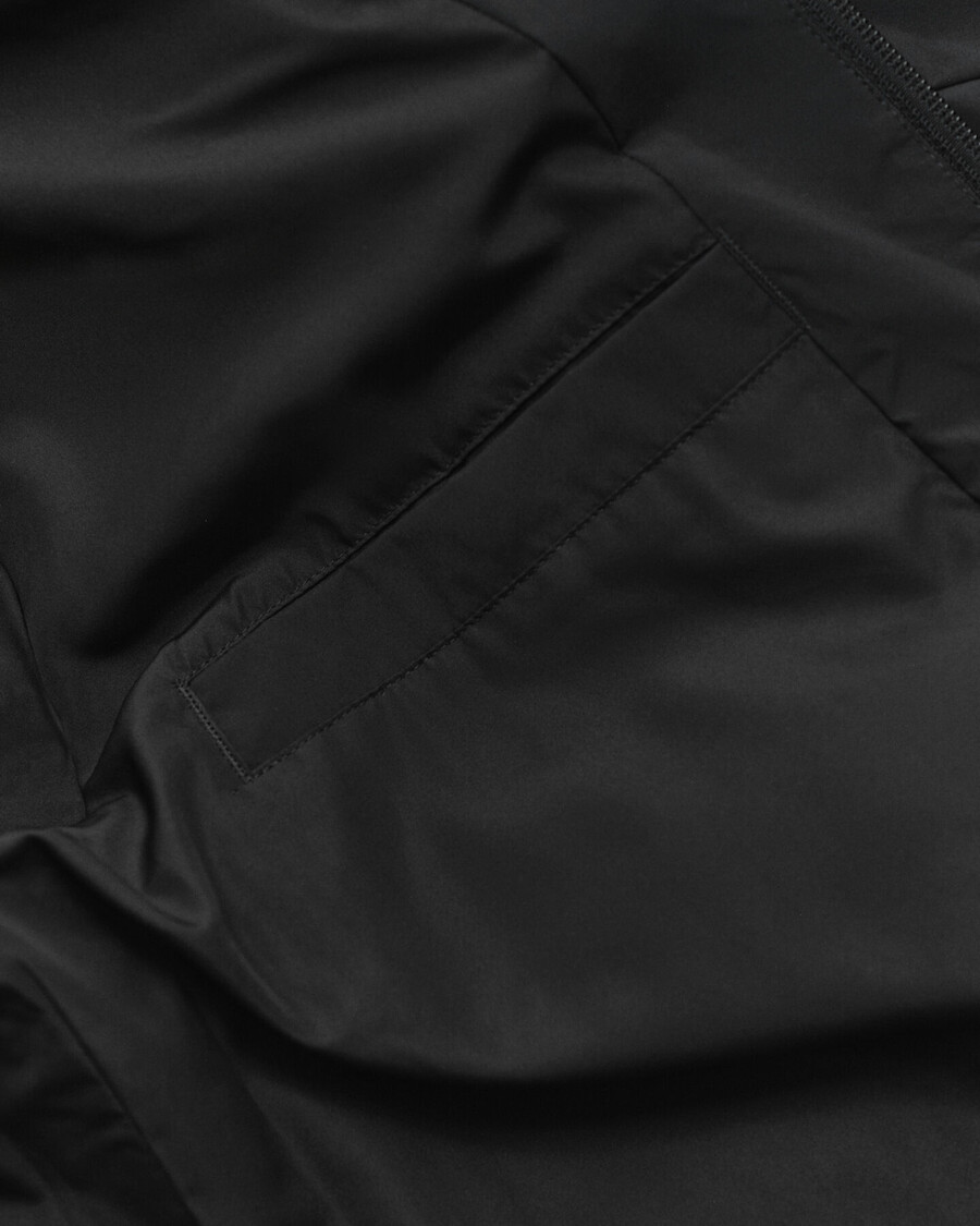 leichte harrington-jacke – schwarz
