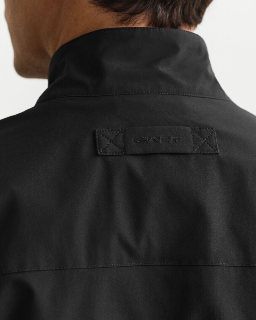 leichte harrington-jacke – schwarz