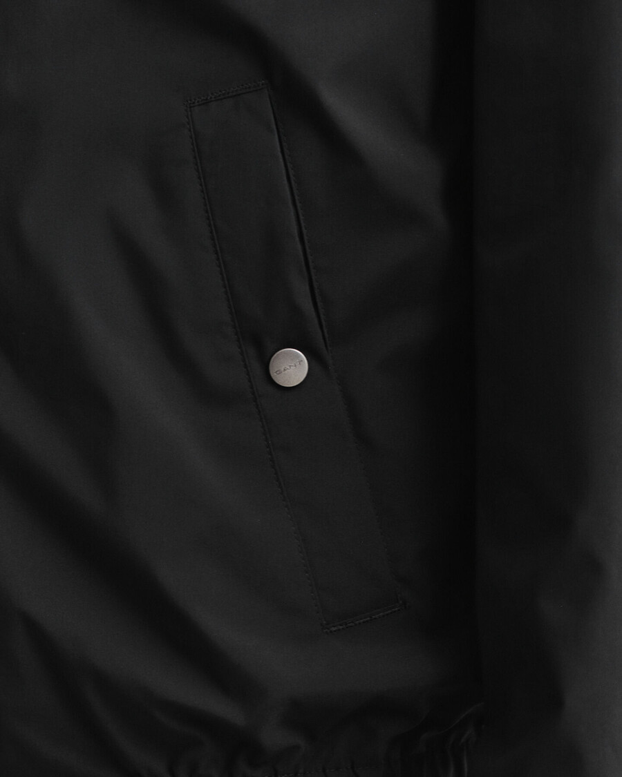 leichte harrington-jacke – schwarz