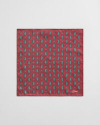 paisley-einstecktuch – pralles rot