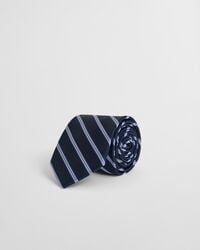 gestreifte krawatte - marine