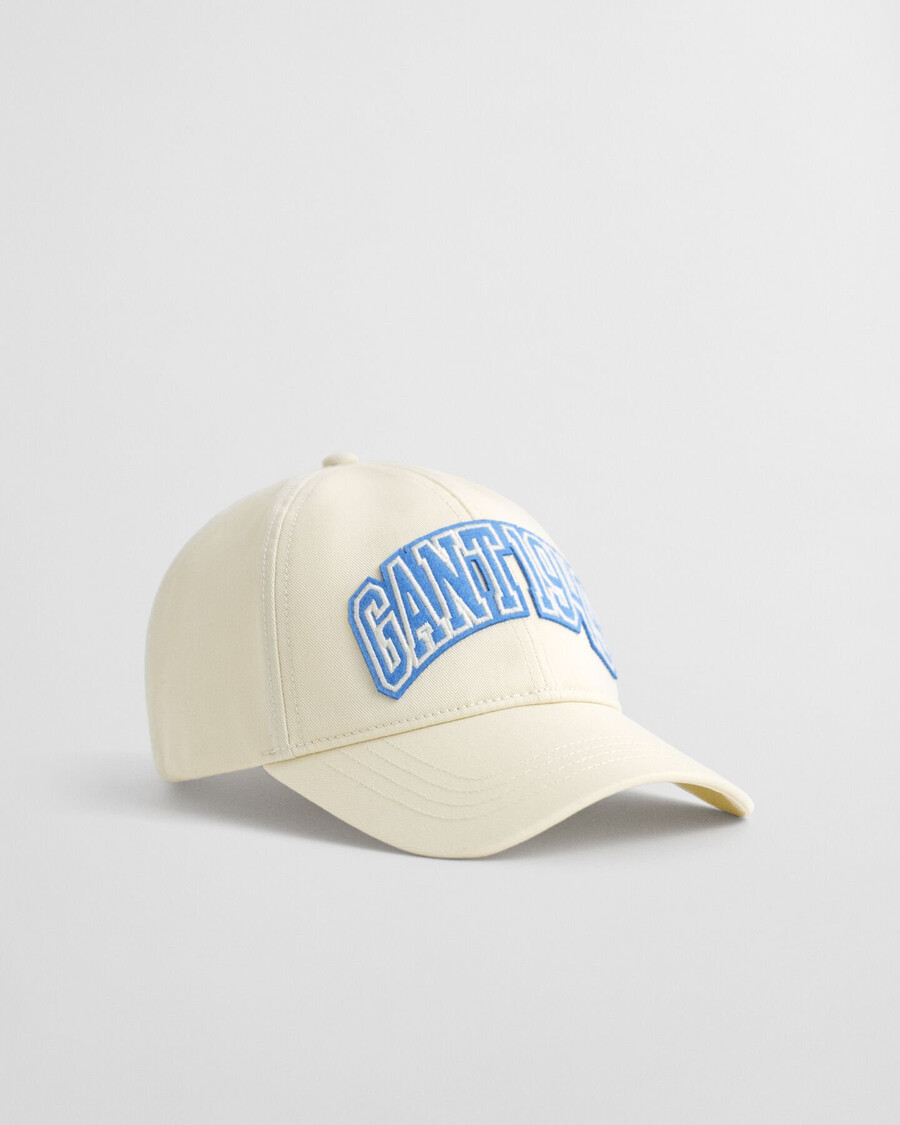 grafik-baumwoll-twill-kappe – creme