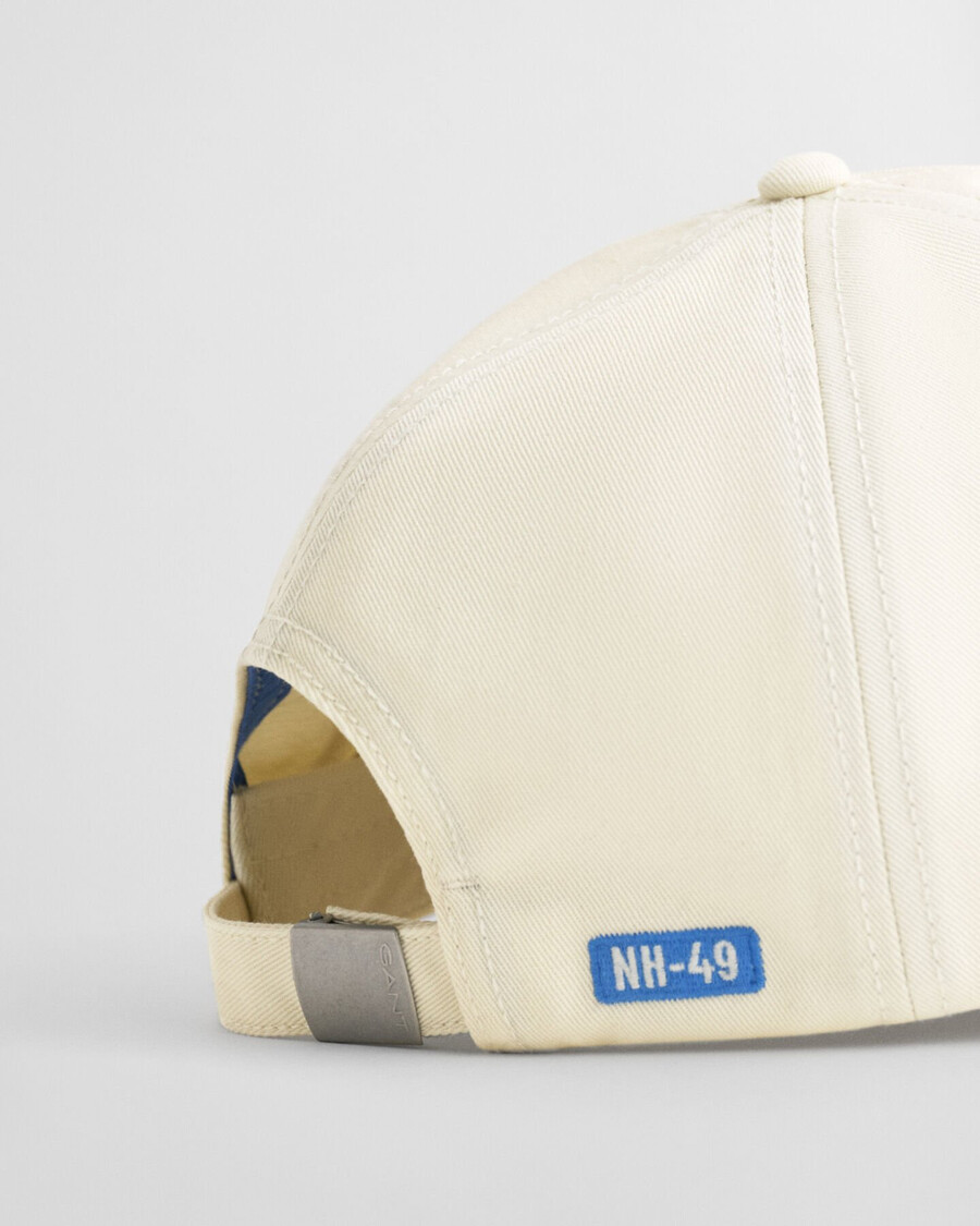 grafik-baumwoll-twill-kappe – creme