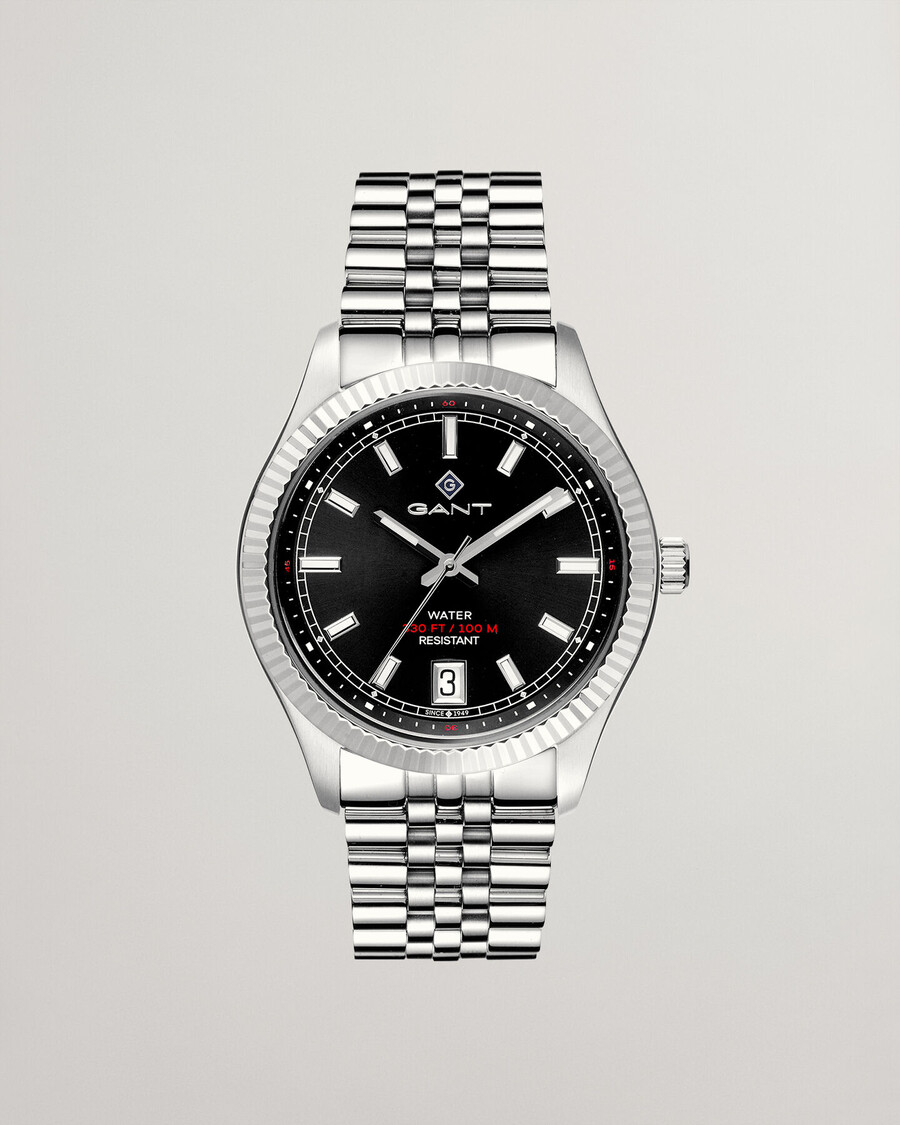sussex 44 armbanduhr - schwarz