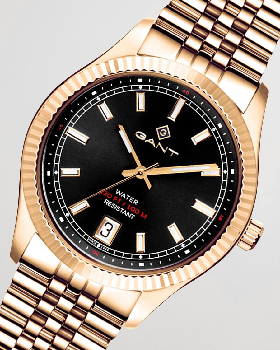 sussex 44 armbanduhr - schwarz
