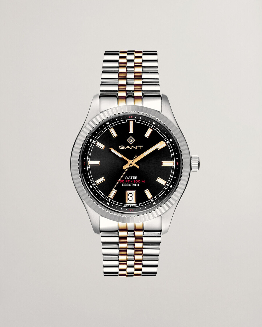 sussex 44 armbanduhr - schwarz