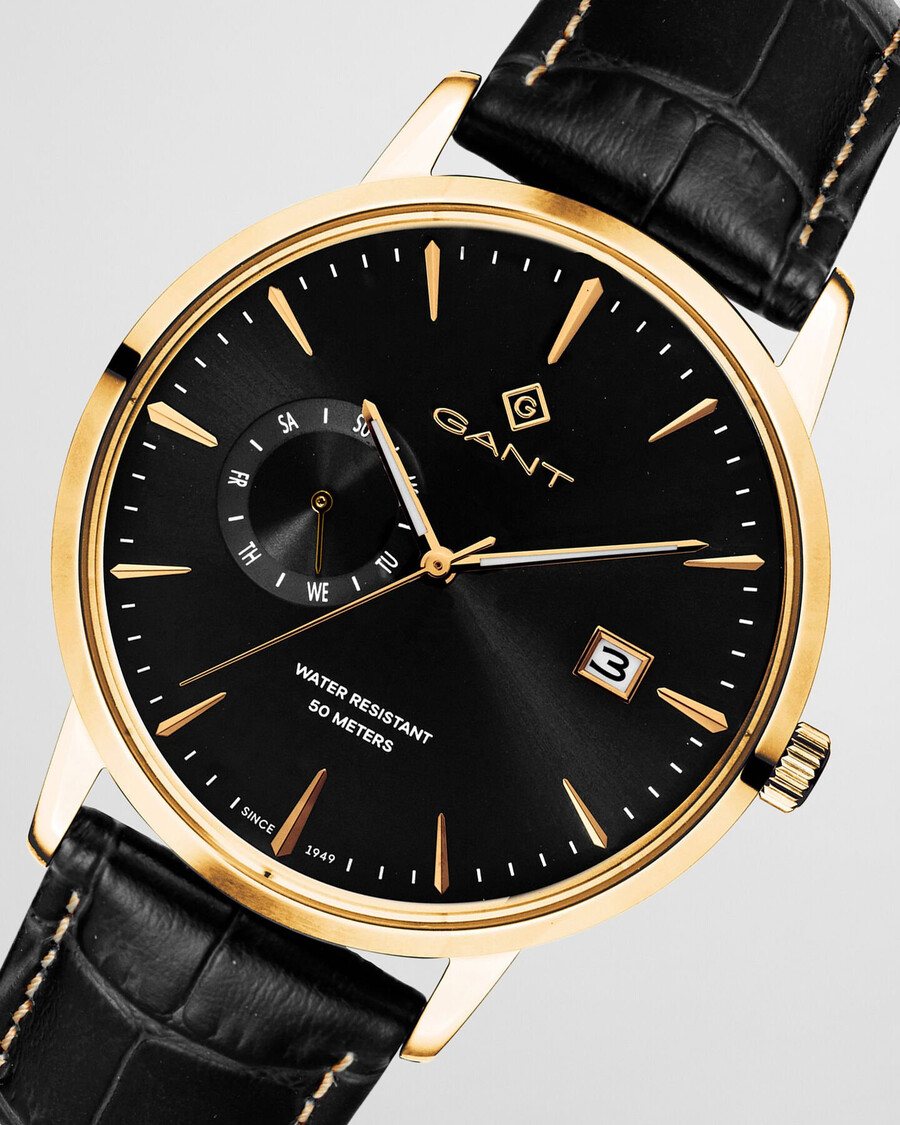 east hill watch – ebenholzschwarz