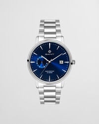 east hill watch – klassisches blau