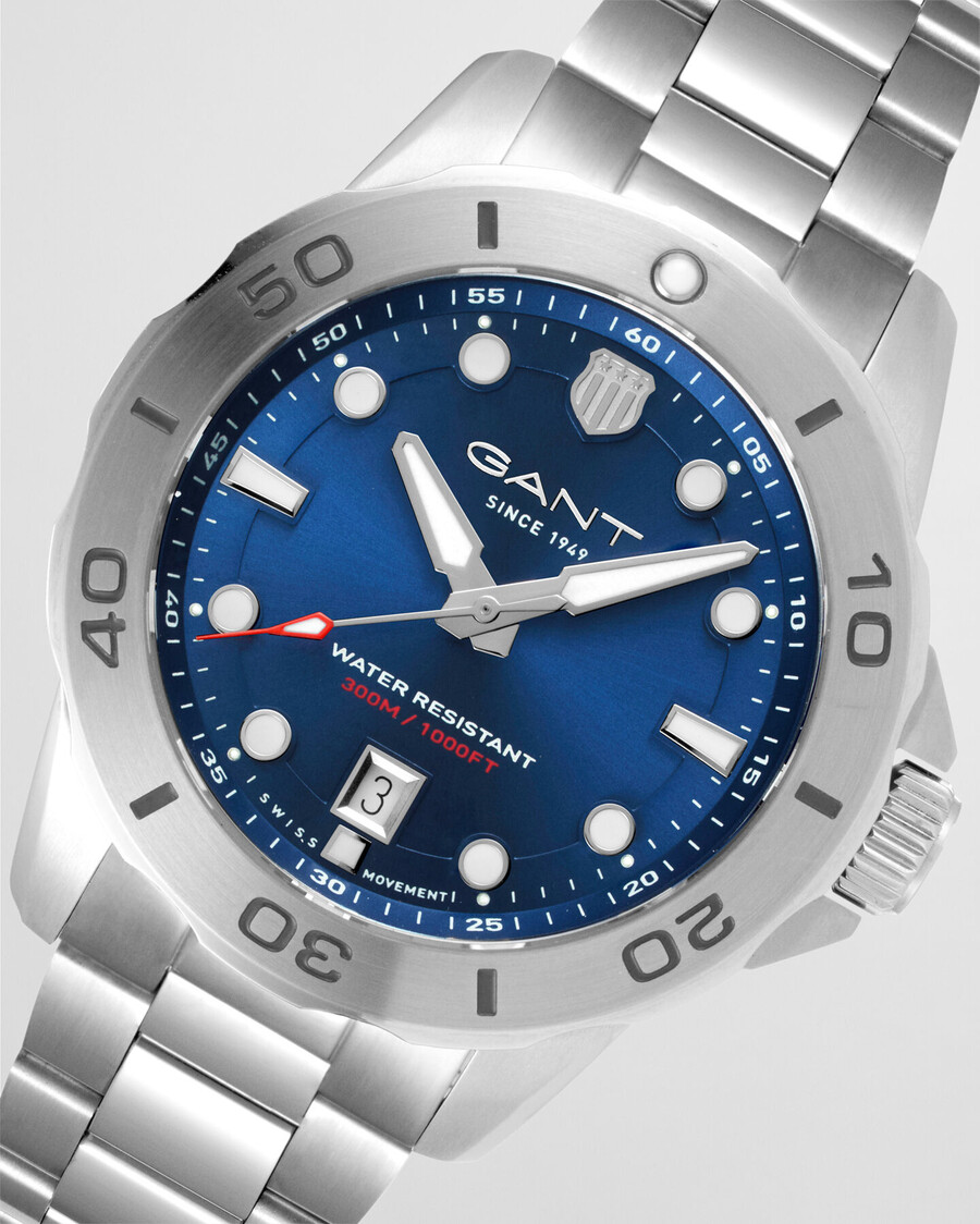 gp301 uhr – klassisches blau