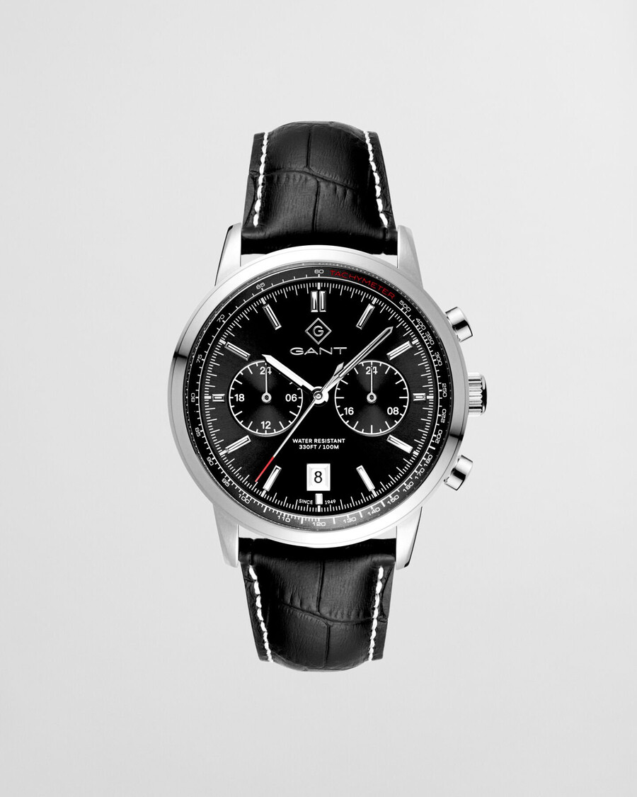 bergamo uhr – steingrau