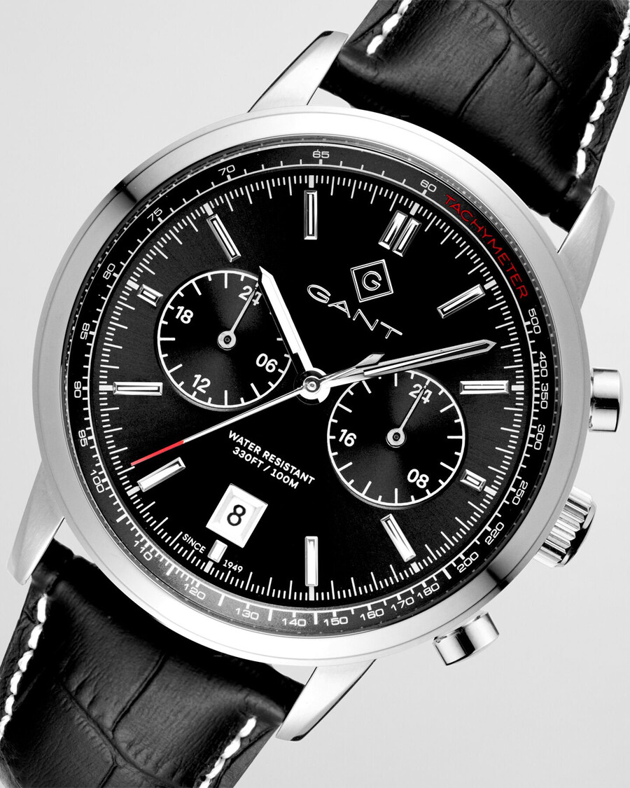 bergamo uhr – steingrau