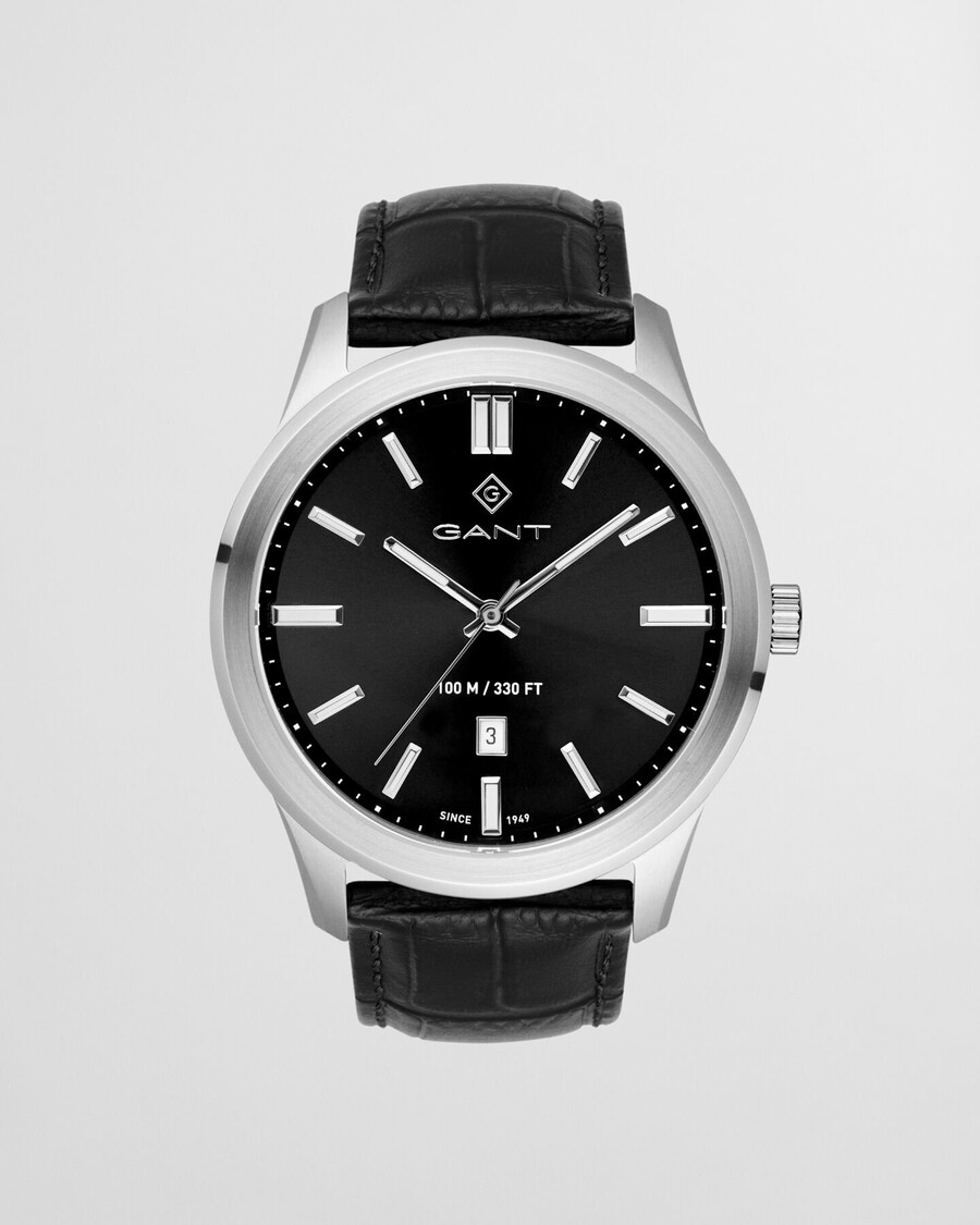 bridgeton uhr – schwarz