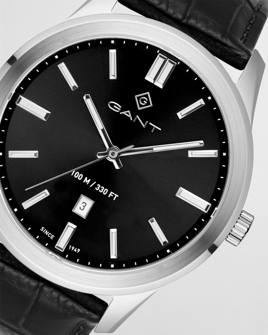 bridgeton uhr – schwarz