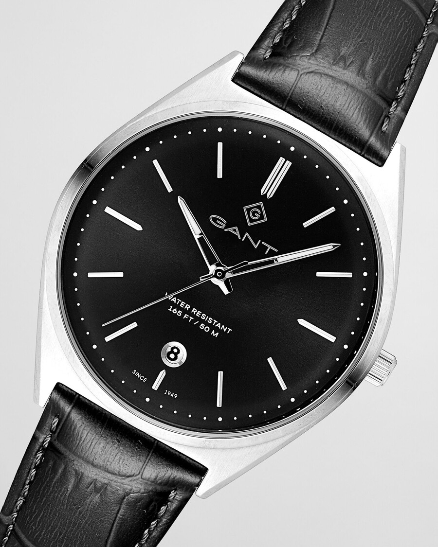 abington uhr - schwarz