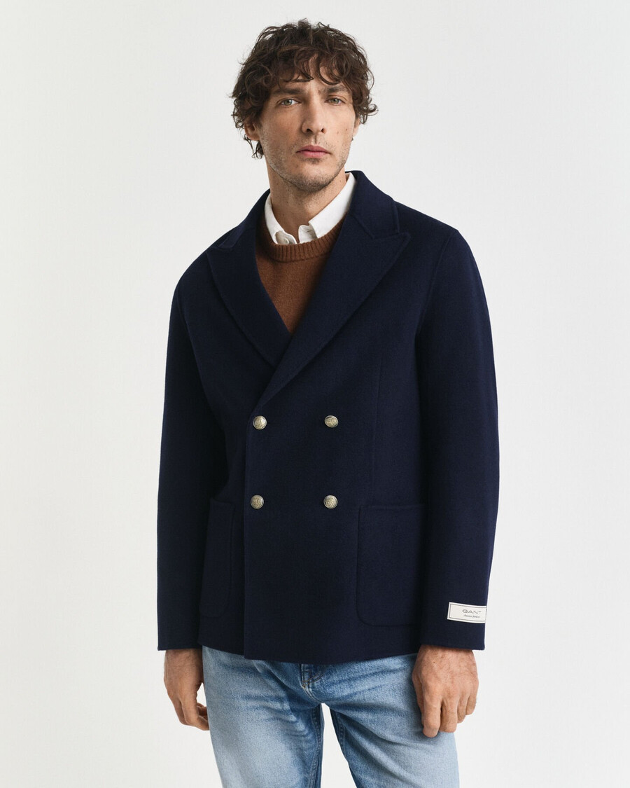 handgenähter club-blazer – abendblau