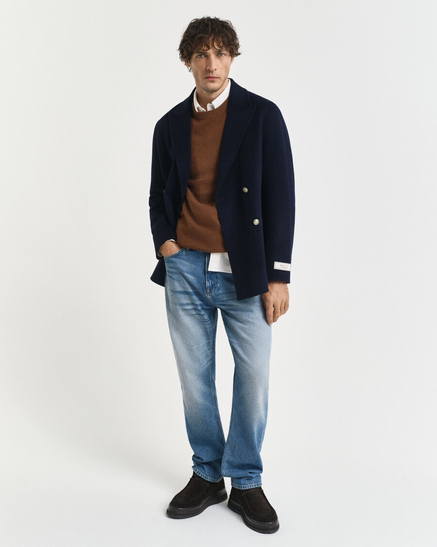 handgenähter club-blazer – abendblau
