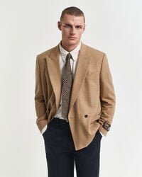 flanellblazer von camel club – warmes khaki