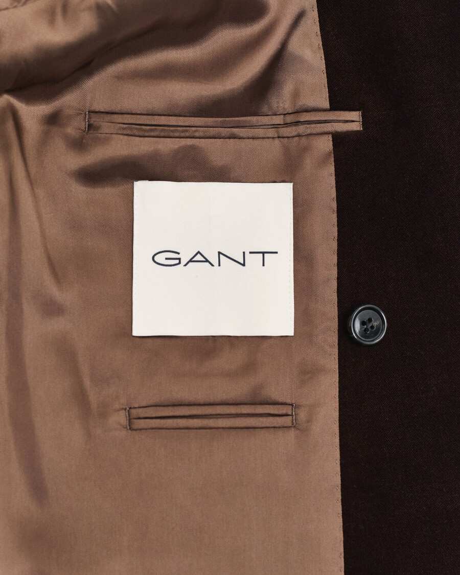 samt-anzugjacke – sattes braun