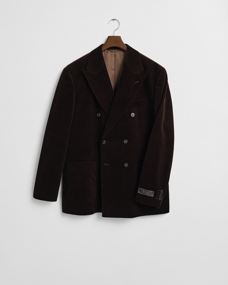 samt-anzugjacke – sattes braun