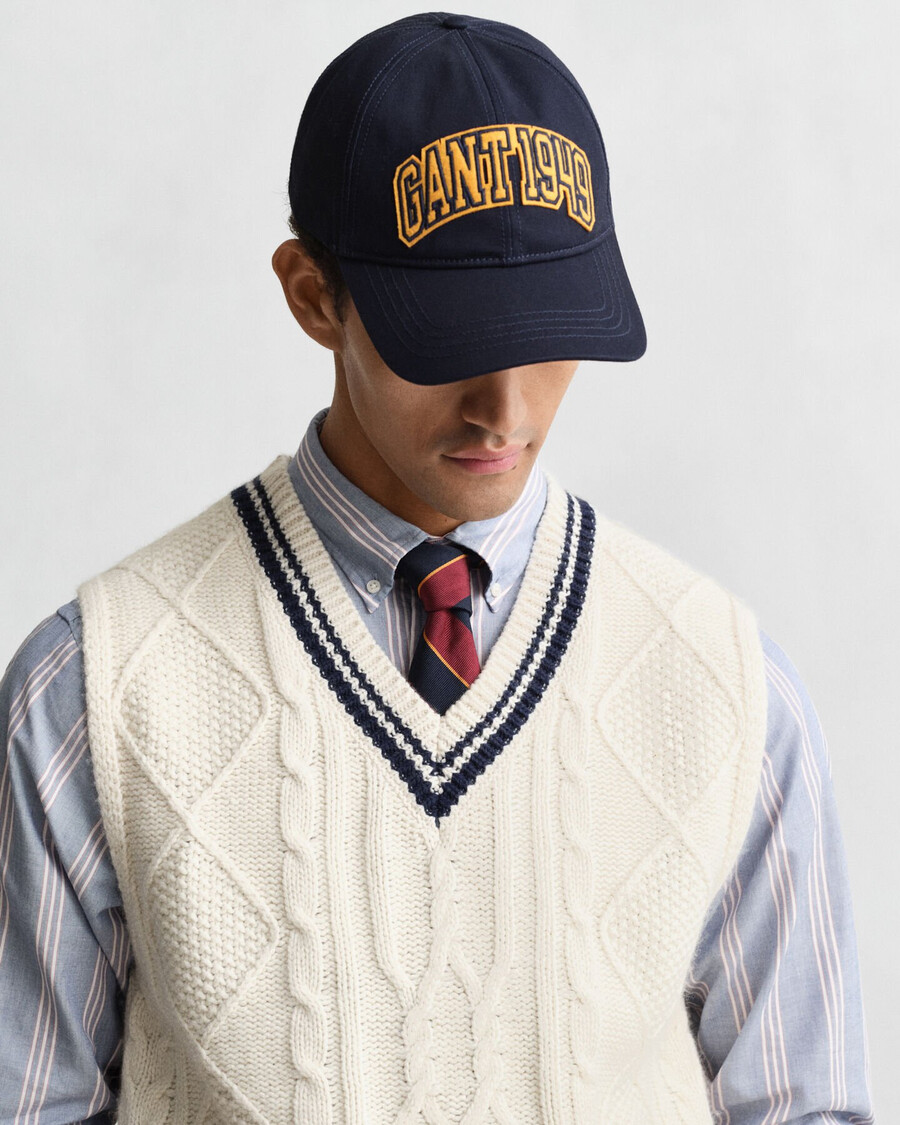 zopfstrickweste – creme