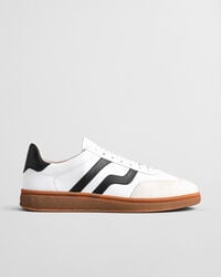 cuzmo leder-sneaker – schwarzweiß