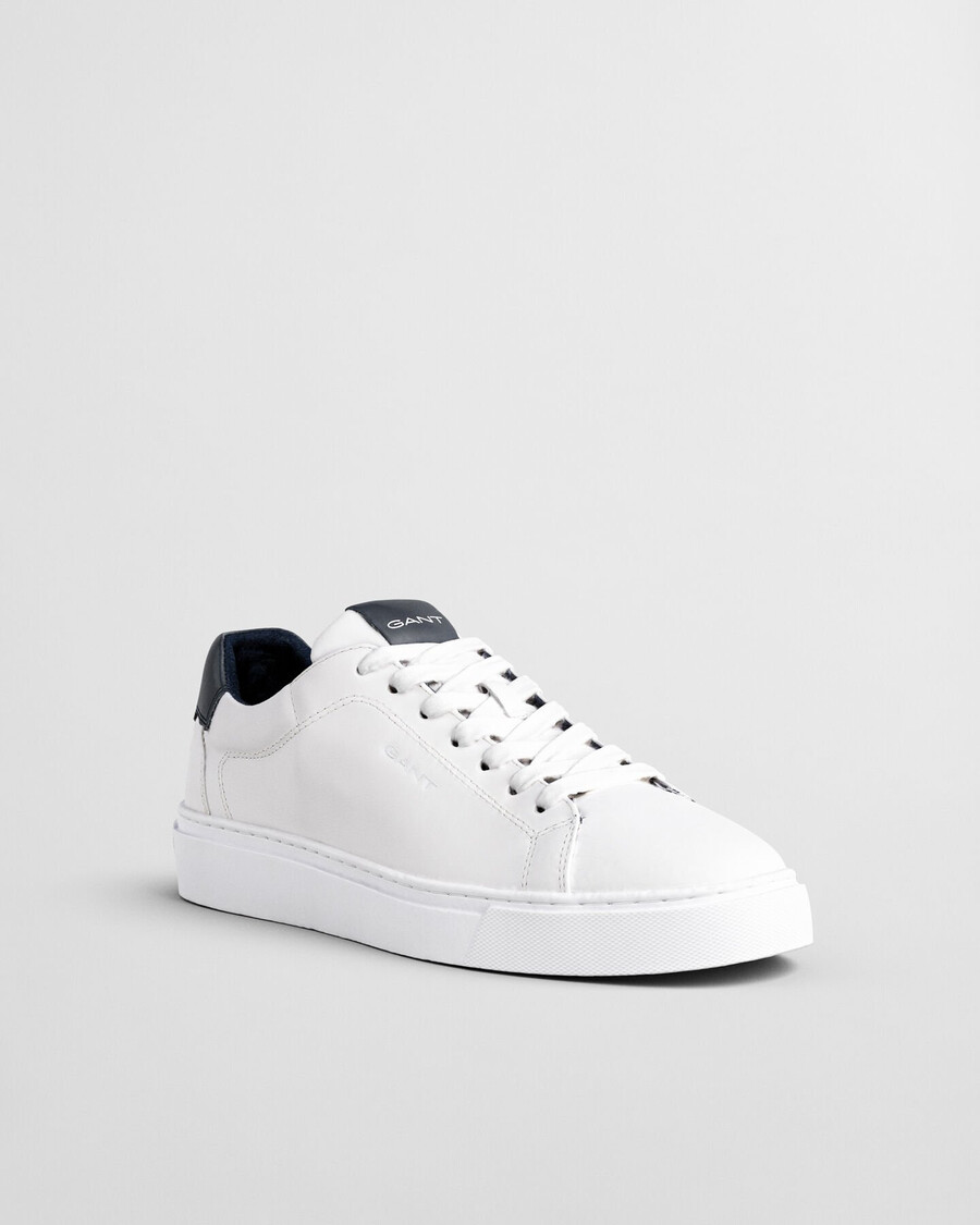 mcjulien ledersneaker – marineblauweiß