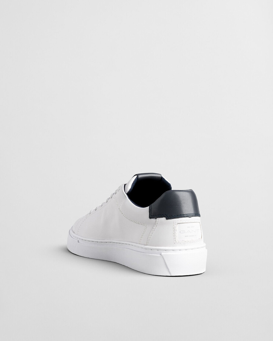 mcjulien ledersneaker – marineblauweiß