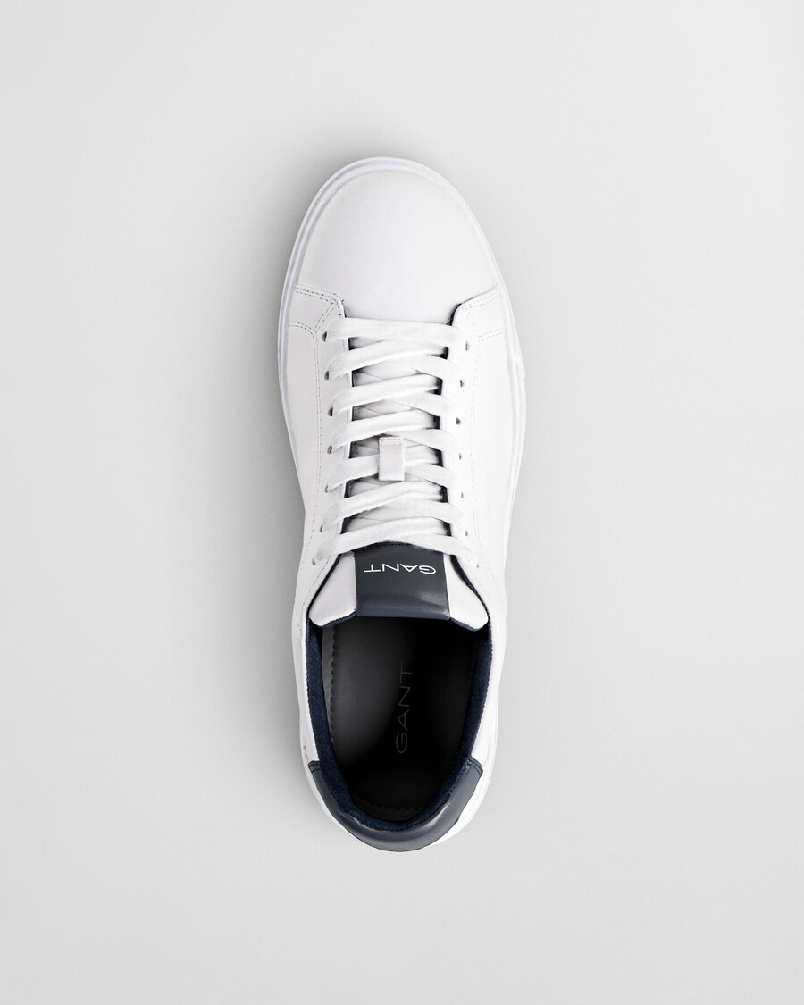 mcjulien ledersneaker – marineblauweiß