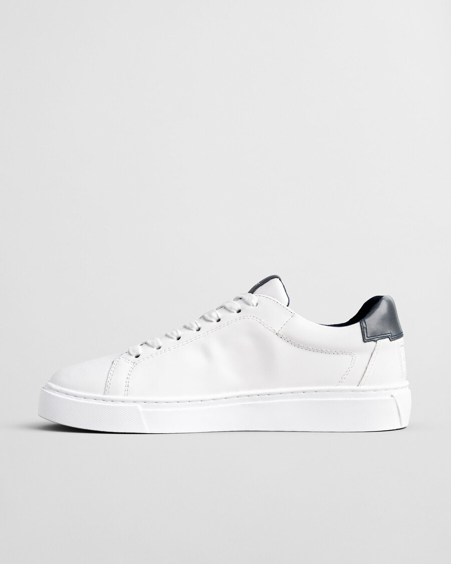 mcjulien ledersneaker – marineblauweiß