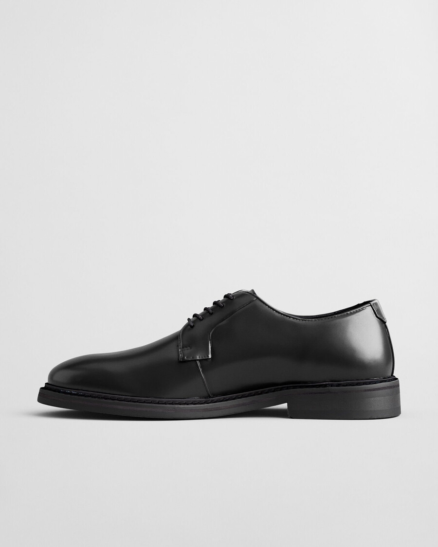 bidford leder-derbyschuhe - schwarz