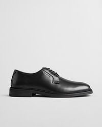 bidford leder-derbyschuhe - schwarz