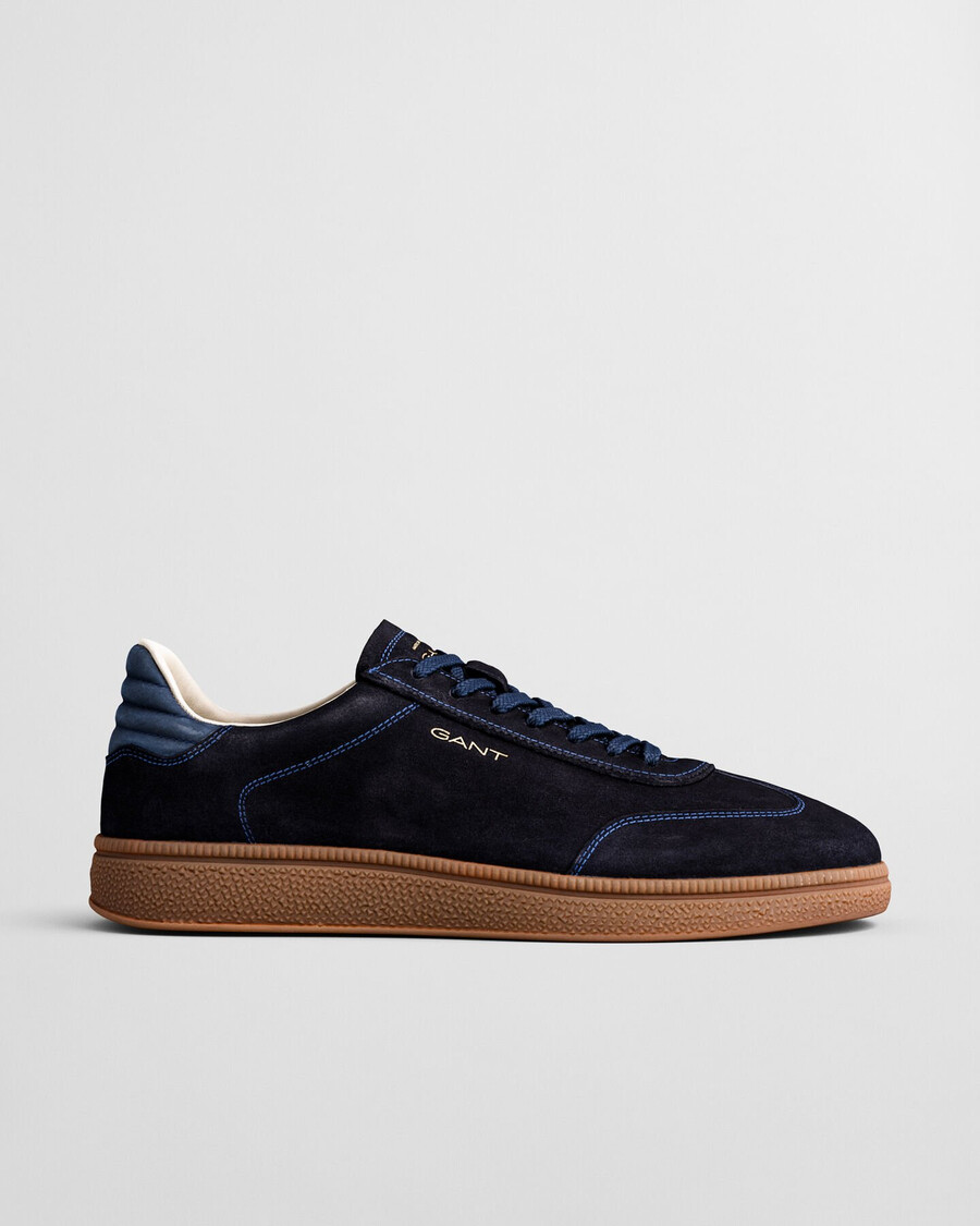 cuzmo wildleder-sneaker – marine