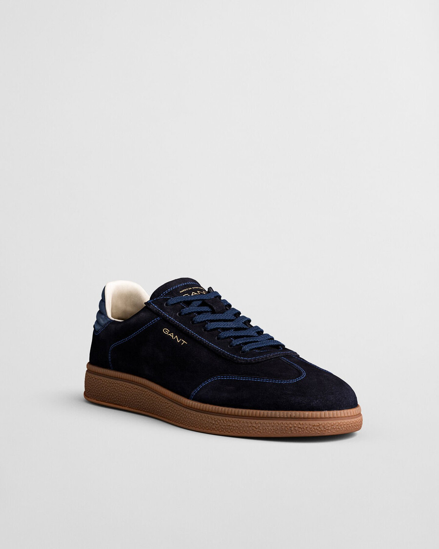 cuzmo wildleder-sneaker – marine