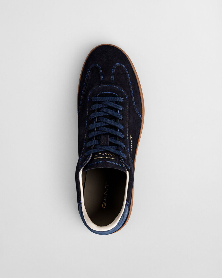 cuzmo wildleder-sneaker – marine