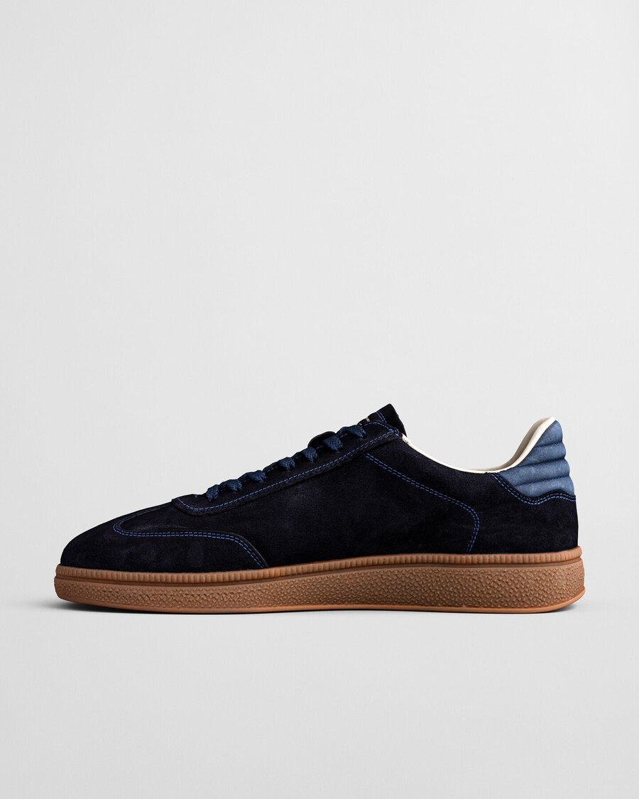 cuzmo wildleder-sneaker – marine
