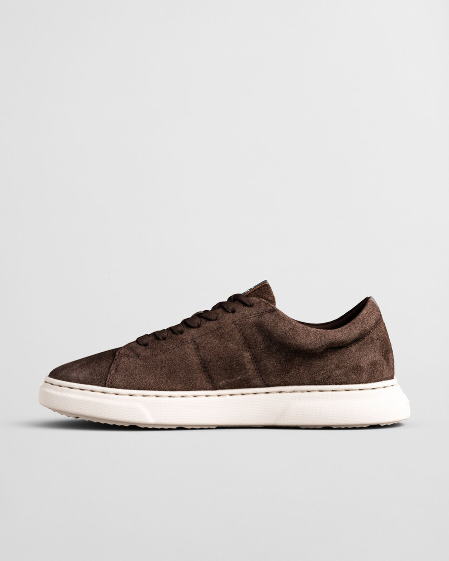 joree wildleder-sneaker – dunkelbraun