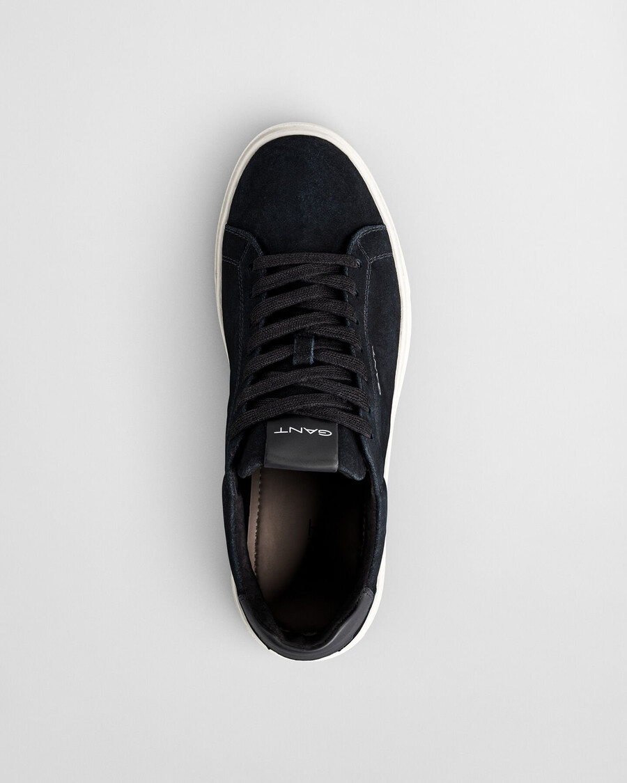mcjulien wildleder-sneaker – schwarz