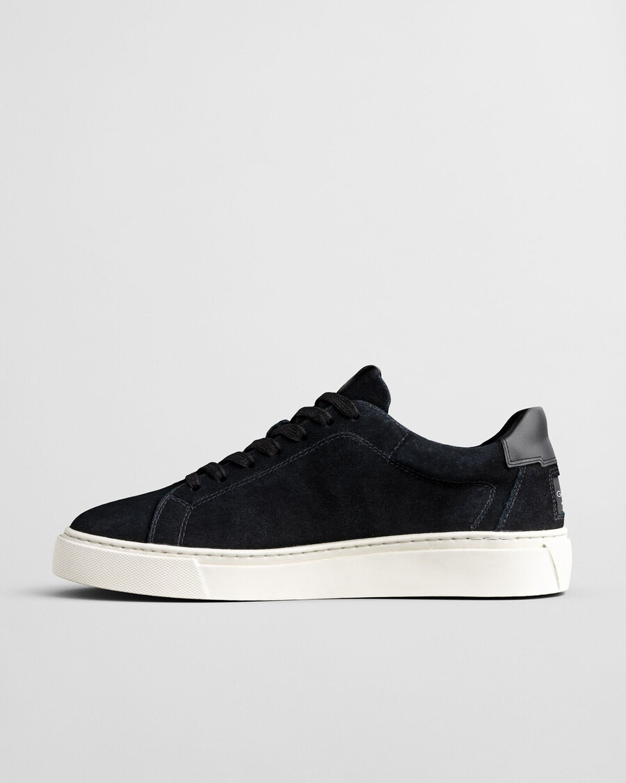 mcjulien wildleder-sneaker – schwarz