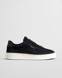 mcjulien wildleder-sneaker – schwarz