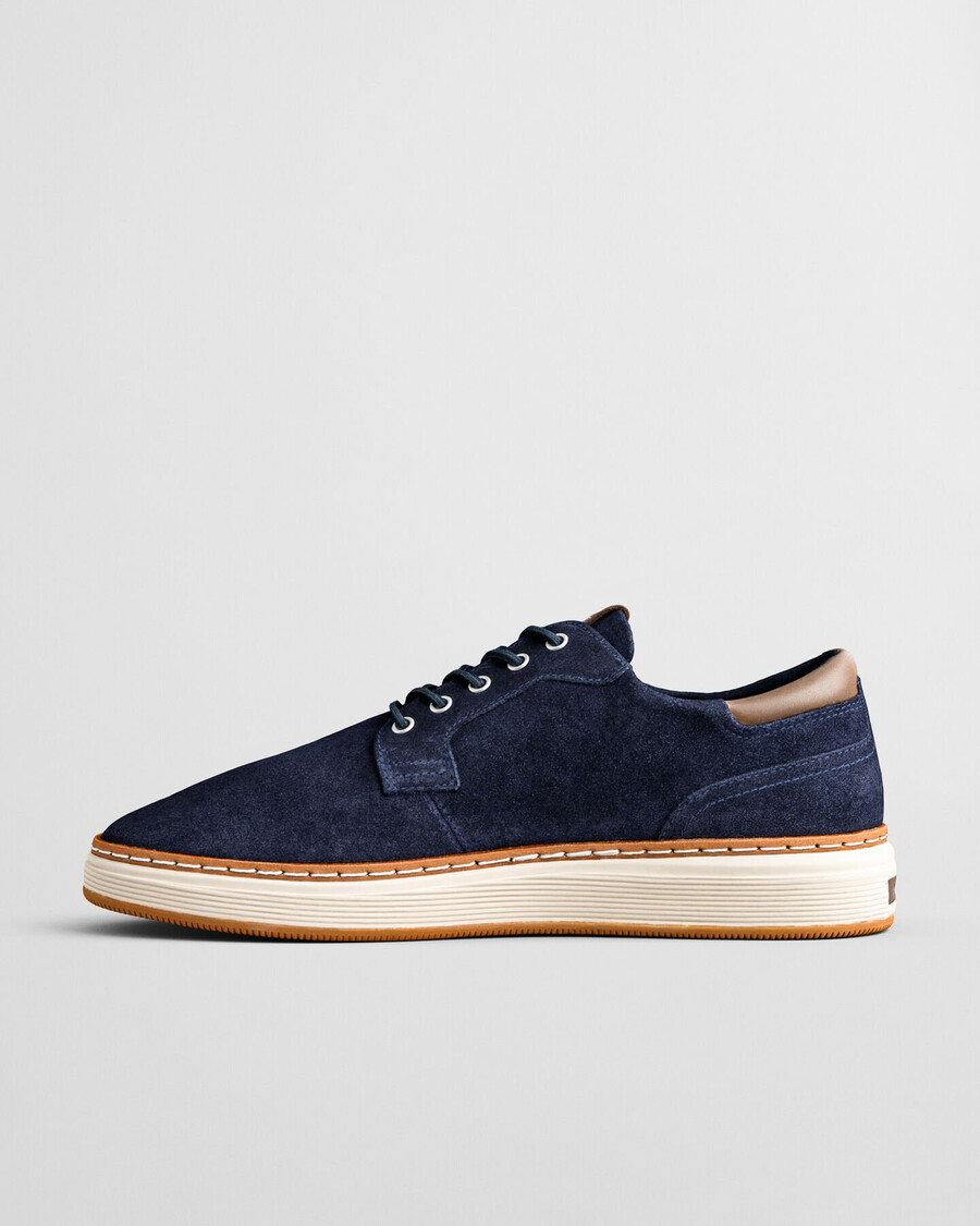 wenprep low lace shoes - marine