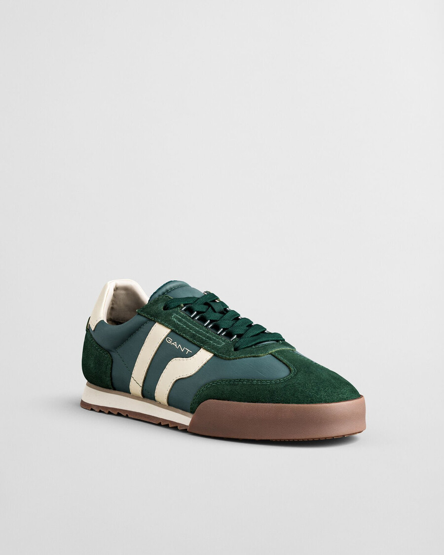 baylle wildleder-sneaker – tannengrün