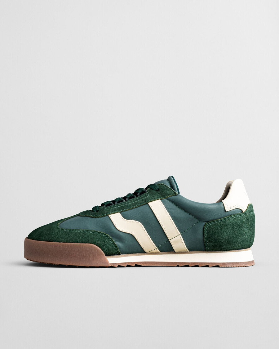 baylle wildleder-sneaker – tannengrün