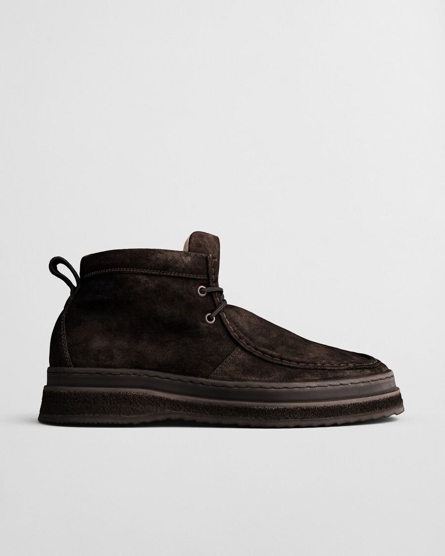 blistown wildlederstiefel - dunkelbraun