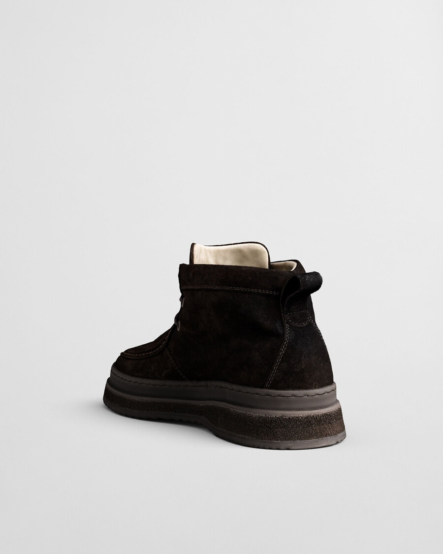 blistown wildlederstiefel - dunkelbraun